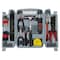 Fleming Supply 130 Piece Tool Kit in Carry Case for Household and Auto Repairs 197295LAZ - alternate 1
